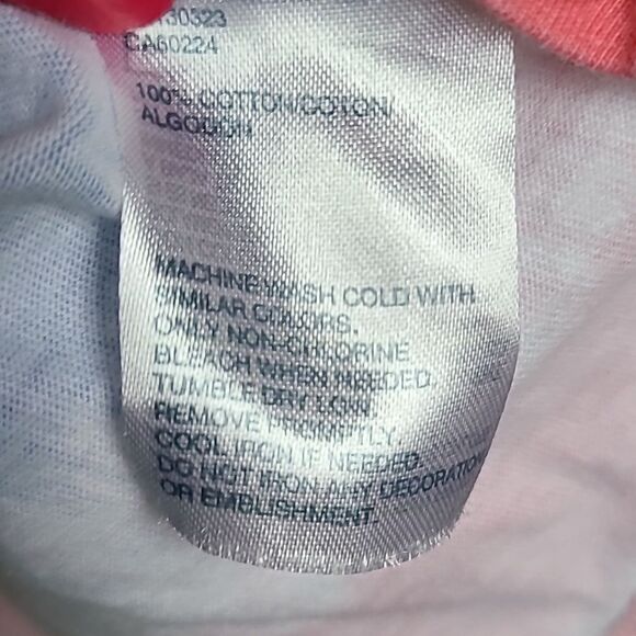 Tommy Hilfiger Girls' Sleeveless Tie Dyed Tank Dress Red White Blue Americana - Picture 6 of 10